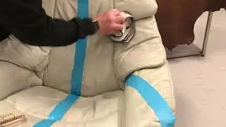 Stressless Chair Leather Cleaning With LRC1 Leather Cleaner