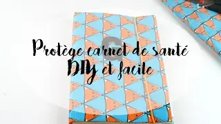 [BOX JOUR DE PLUIE] DIY Protège carnet de santé en 2 coutures!