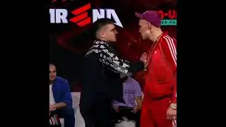 Russian mma faceoff gone wrong !!!!😯
