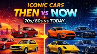 70s & 80s Cars Then and Now | How Much Did They Change?