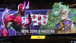 Marvel Rivals Devil 2099 & Maestro Bundle Preview