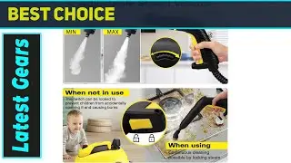TVD Steam Cleaner Heavy Duty Canister Steamer Best Deep Cleaning Power`
