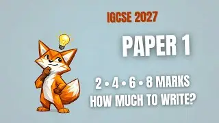 IGCSE Business Paper 1 | 2, 4, 6 & 8 Mark Questions Explained | How Much to Write?