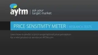 How to set the best price for your product/service &ndash; Price Sensitivity | AYTM Market Research