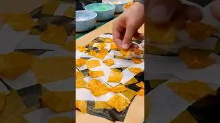 Melting Plastic Bags into a Wallet