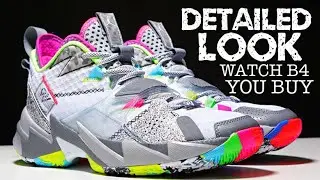 Air Jordan Why Not Zer0 3 White Noise Russell Westbrook Sneakers Are DOPE Detailed Review
