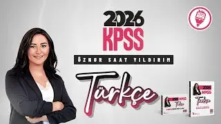 54) NOKTALAMA İŞARETLERİ I - KPSS - 2026 &Ouml;ZNUR SAAT YILDIRIM