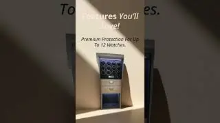 Introducing the Tempus 12 Watch Winder Safe!