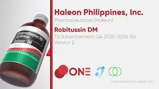 Robitussin DM TV Ad Q4 2025 15s (Philippines, Version 2) [CC/ST]