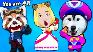 MEMBRI EZY CLAN IN BRAWL STARS! Foxi, Nociv, Houdini, Ovidiu700, Lavinia, Costin, Catalin, Pinzi