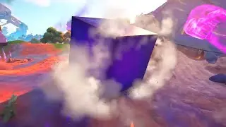 *NEW* Purple Cube is Glitching..! Fortnite Battle Royale