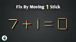 5 Very hard matchstick puzzle that will trick your mind | Matchstick Puzzle