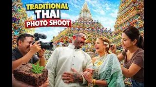 WE DID A THAI TRADITIONAL PHOTO SHOOT IN BANGKOK AFTER A SPACE CAKE 🇹🇭🌿🤪🤣