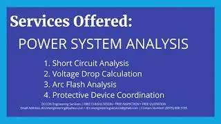 ELECTRICAL WORKS - DCCON ENGINEERING SERVICES