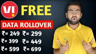 Vi Free Data Rollover Pack 249, 399, 599,299,449,699 Plans | Vi Weekend Data Rollover Offer