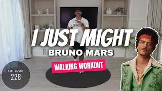 Тренировка для ходьбы Bruno Mars I Just Might | Прогулка дома