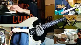 一人でスモーク・オン・ザ・ウォーター弾いてみた(自声版)