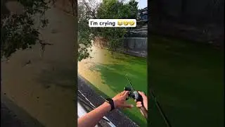 When that hook set a little too strong #fishingfail #hookset #funnyclips