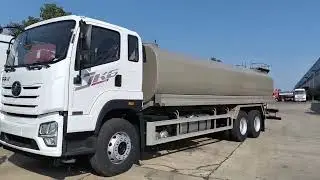 FAW 6x4 25cbm Heavy Duty Water Tank Truck Sprinkler Truck for Water Transport and Spraying Service
