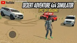  Desert 🏜️ Adventure 4x4 Simulator: Epic Off-Roading! 🏎️