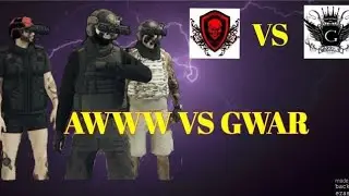 MUST WATCH!!! GTA ONLINE CREW BATTLE - AWWW vs GWAR