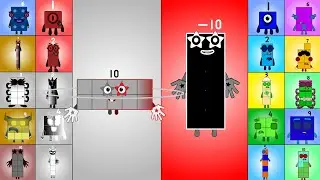 Mashup: DemonBlocks Band 1-10 (Band Verison) vs Toy Numberblocks Band @phobiablocksstudio