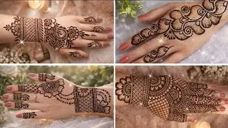 😱💫Top 4 Trending & Stylish Mehndi Designs For  Girls✨ 2026| simple mehndi design| Mehndi Design ♥️