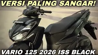 SANGAR BANGET‼️NEW VARIO 125 2026 CBS ISS MATTE BLACK