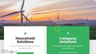Solar Panels Company Website Design | 500 Dollars Website