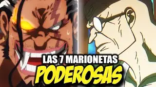 Los 7 GUERREROS M&aacute;s PODEROSOS de IMU en ONE PIECE