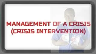 CRISIS MANAGEMENT IN MENTAL HEALTH