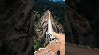 Exploring California's Bridge to Nowhere: A Hidden Gem in the San Gabriel Mountains #shortvideo