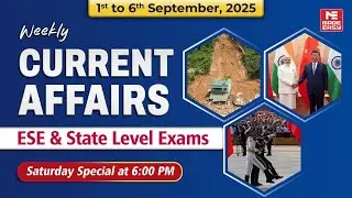 Weekly Current Affairs for all Engineering Exams | ESE, AE & JE Exams Preparation | MADE EASY
