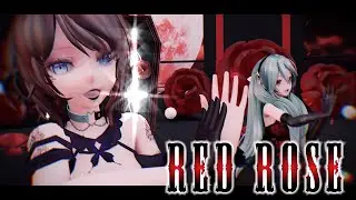 【 MMD 】 RED  ROSE  /   Amistad  Balandin  /  #Compass   [  巡音ルカ   Megurine Luka ]  [ 1440p  ]