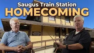 SP Railroad Men Back at Saugus Station After 50+ Years