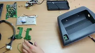 BMW X3 e83 - Navi CID Display auseinanderbauen | Disassemble Navi CID Display