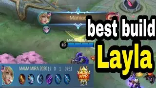 Tutorial using Layla split push rank maniac  auto win #mlbb#mobilelegends #layla