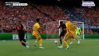 Bruno Martins Indi Ball Passing Perfect Time, Niederlande-Wales, UEFA Nations League 2022