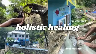 MINERAL HOT SPRING | Vlogmas Day 8 in Jamaica | Bath St Thomas 
