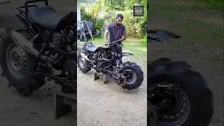 How My 2WD Bike Really Works! 🔧🔥 #allwheeldrive #builtforadventure #2wdbike