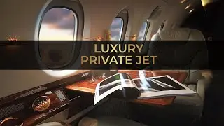 Feel Like a Billionaire 🎧 : 8 Hours of Luxury ASMR Private Jet Experience!