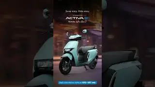 Honda Activa EV quick charging demo, top features and smart commuting  #automobile #motorcycle #bike