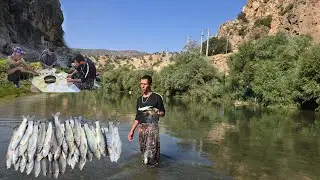 Nomadic Life: Amazing Fishing in the Wild River | Secrets of Nomadic Life and Buying Essentials!