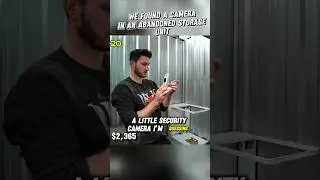 We Found Security Camera in an Abandoned Storage Unit ##shorts