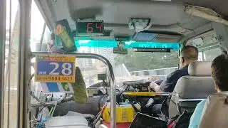 紅色小巴 FC3932@銅鑼灣-麗城花園 全程行車記錄