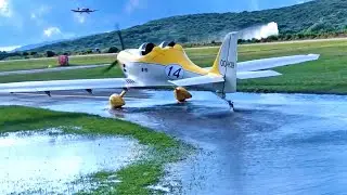 Corsica Lunch Flight &ndash; SKYMONKEYYYs Battle Weather & Return at Sunset