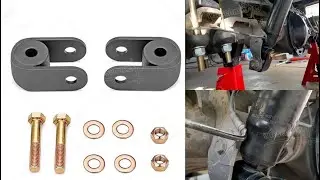 Rear shock lift for Toyota Prius shock extender from Amazon