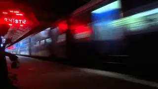 KYN WCAM-3 17618 Hazur Sahib Nanded Tapovan Express Tears Tracks @ Kurla!!
