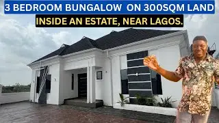 CAN HALF PLOT OF LAND CONTAIN SPACIOUS 3 BEDROOM BUNGALOW? | 300SQM