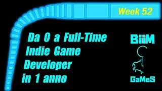 Consigli per sopravvivere per 1 anno - Da 0 a Full-Time Indie Game Developer in 1 anno - Week 52
